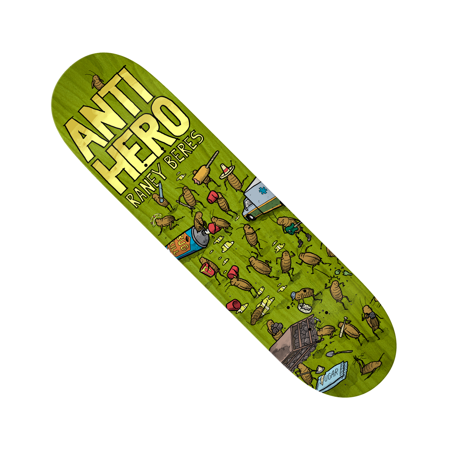 Anti Hero Raney Beres "Roached Out" Deck - 8.25