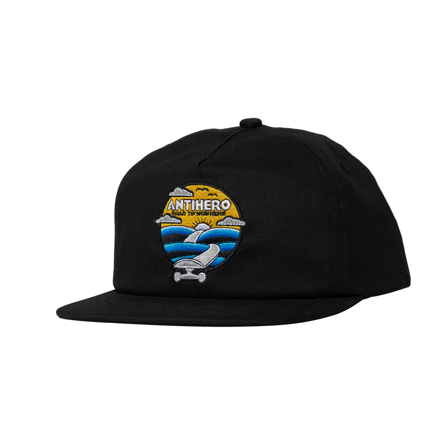 Anti Hero Road to Nowhere Snapback - Black