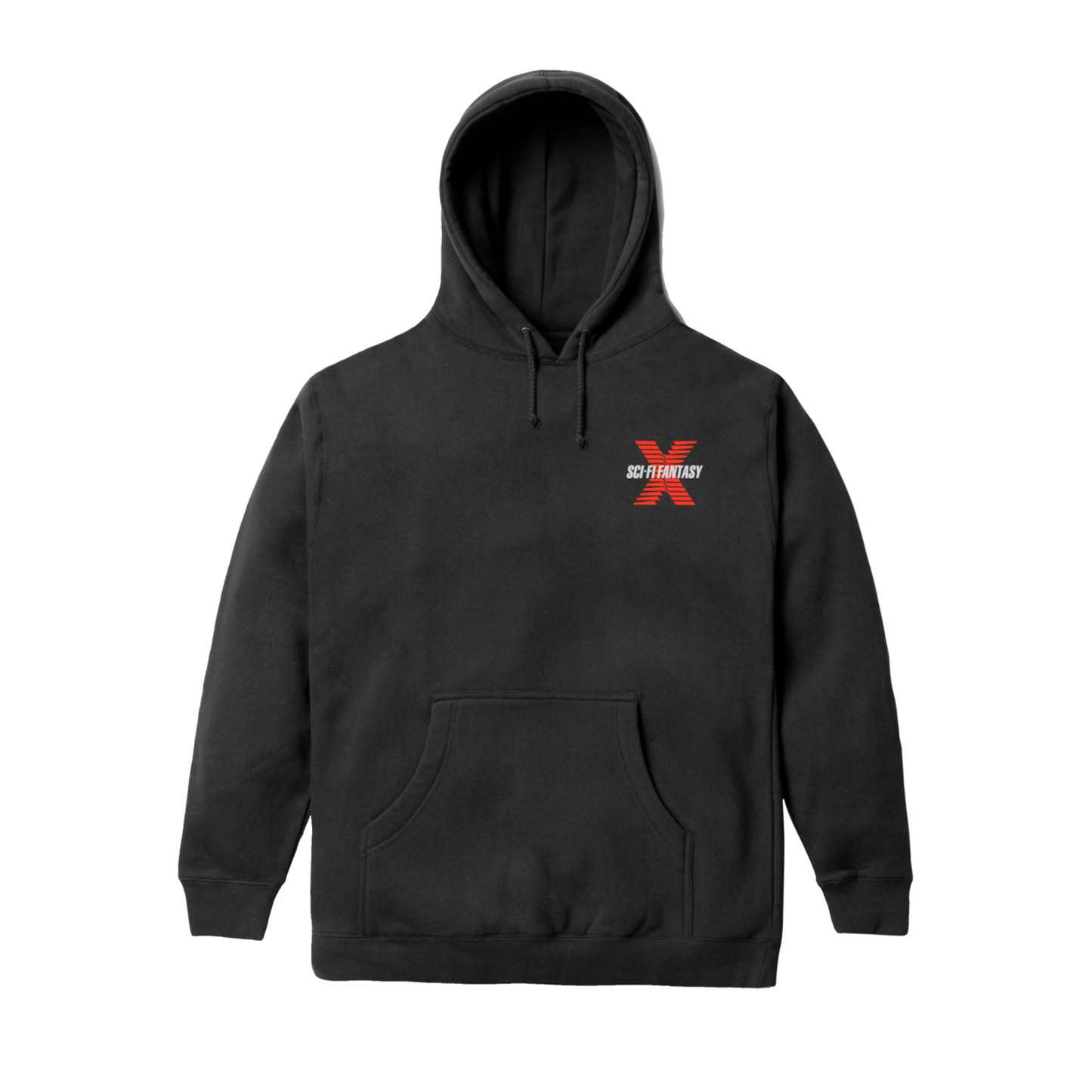 Sci-Fi Fantasy New X Hoodie - Black