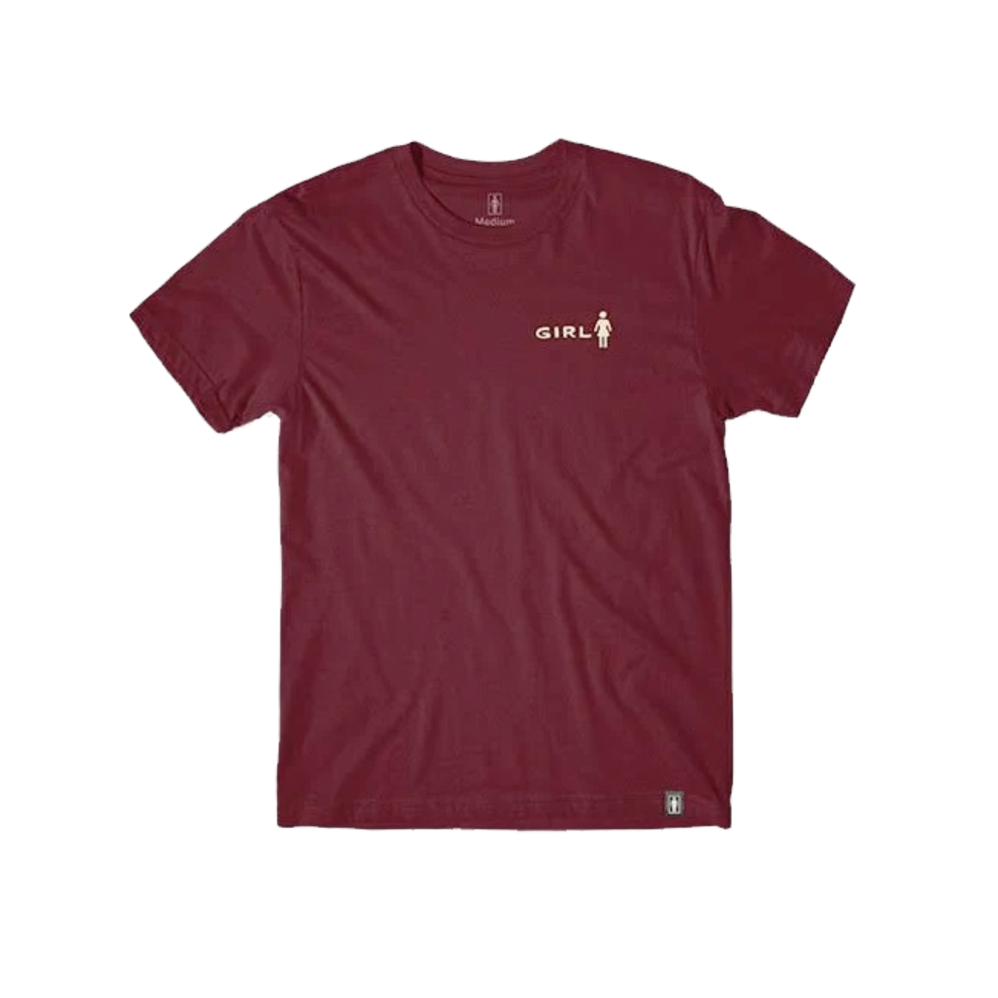 Girl Seductress Tee - Burgundy