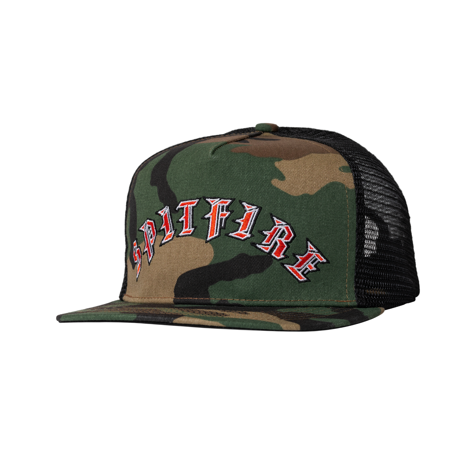 Spitfire Old E Arch Snapback - ( Camo )
