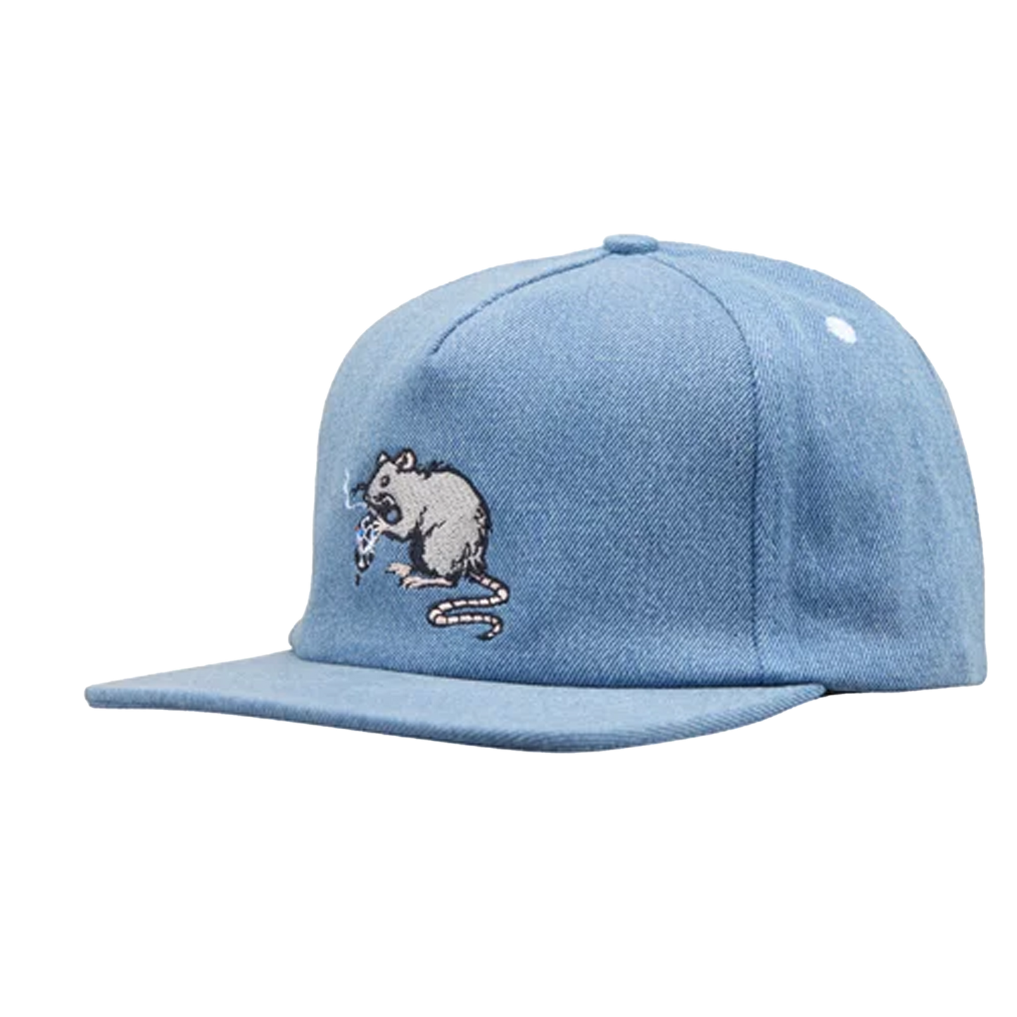 Real Street Cleaner Snapback Hat - ( Denim )