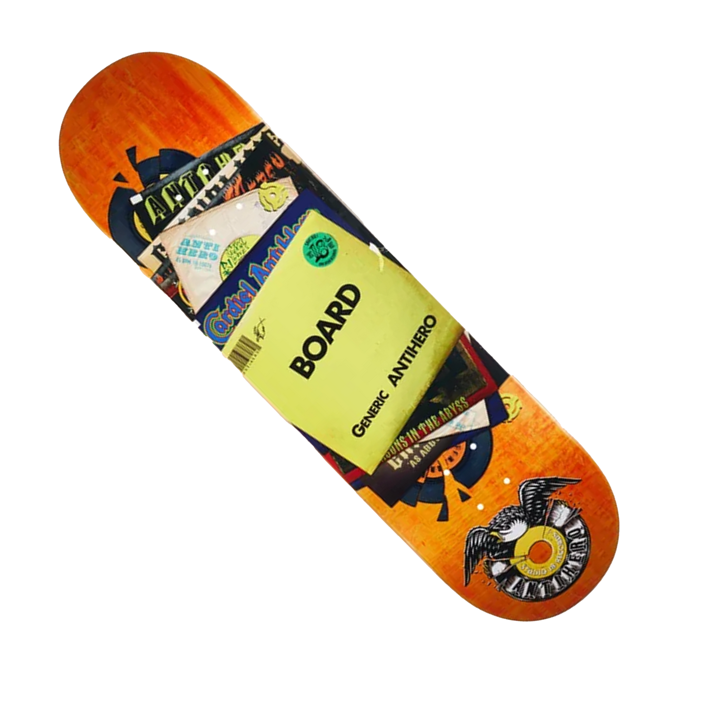 Anti Hero John Cardiel "Studio 18" Deck - 8.62