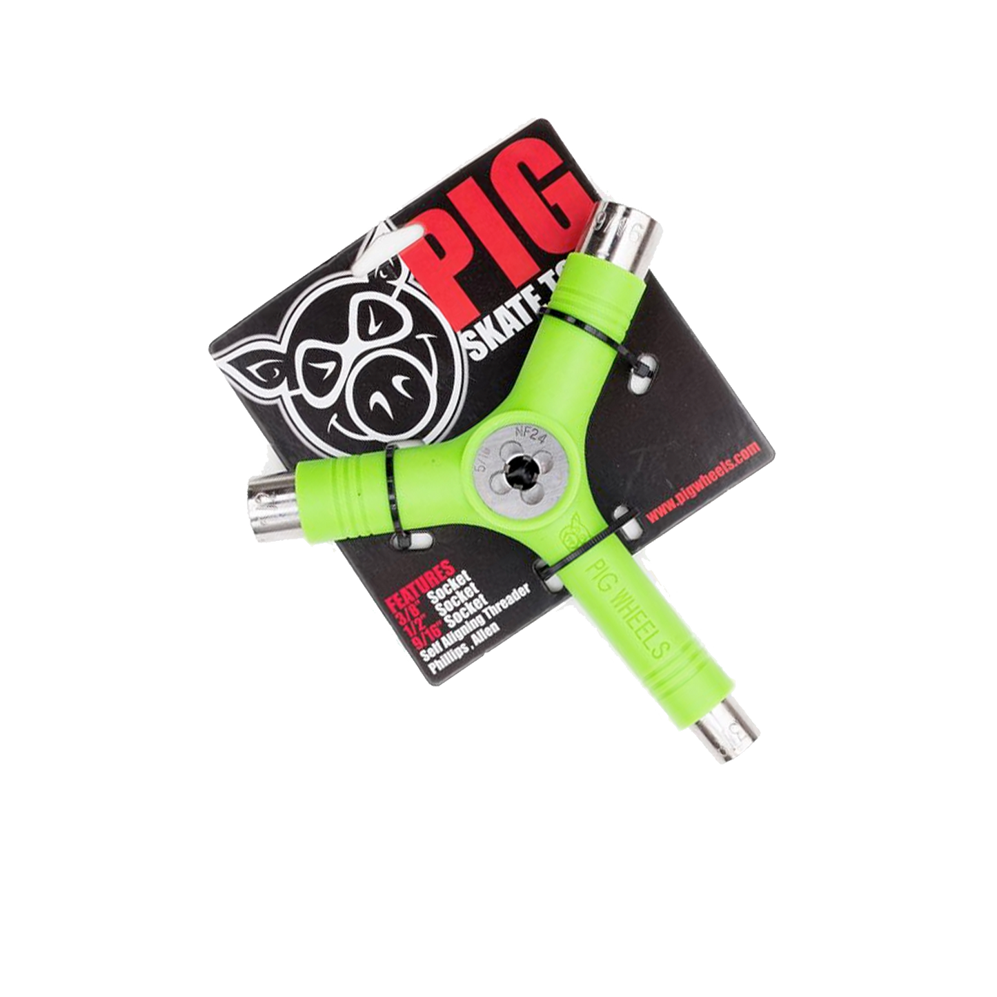 Pig Rethreading Skate Tool - Green