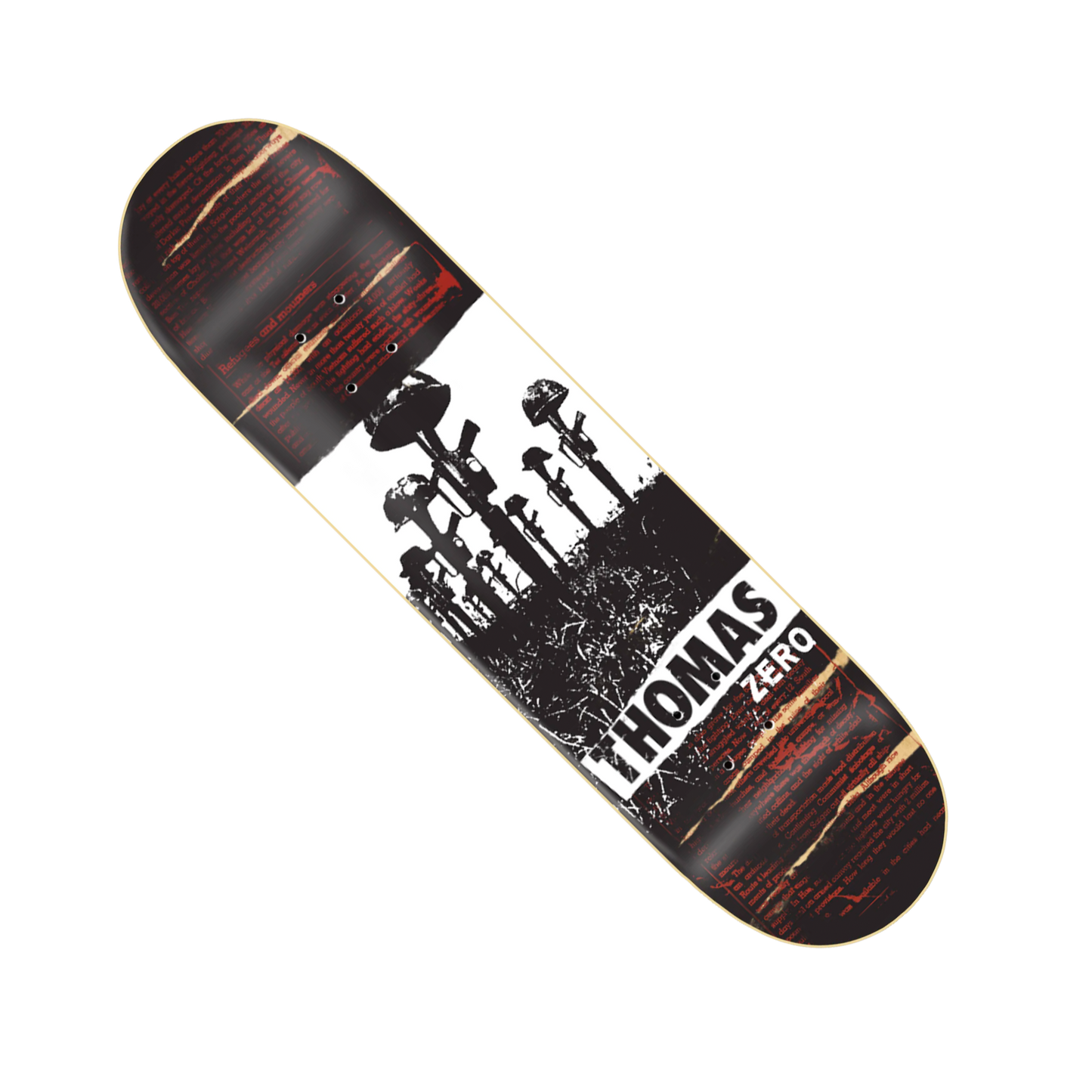 Zero Skateboards Jamie Thomas "War" Deck - 8.5