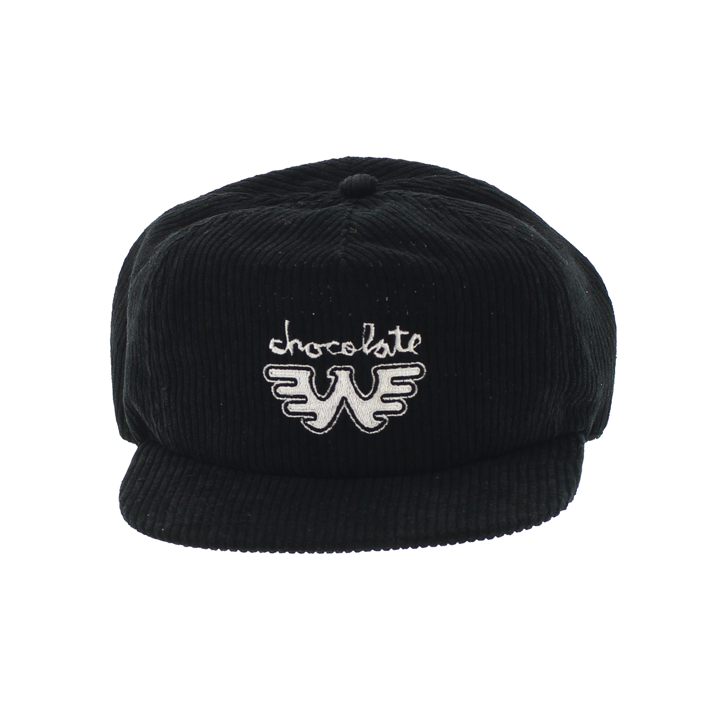 Chocolate Skateboards X Waylon Jennings Corduroy 5 Panel Hat - ( Black )