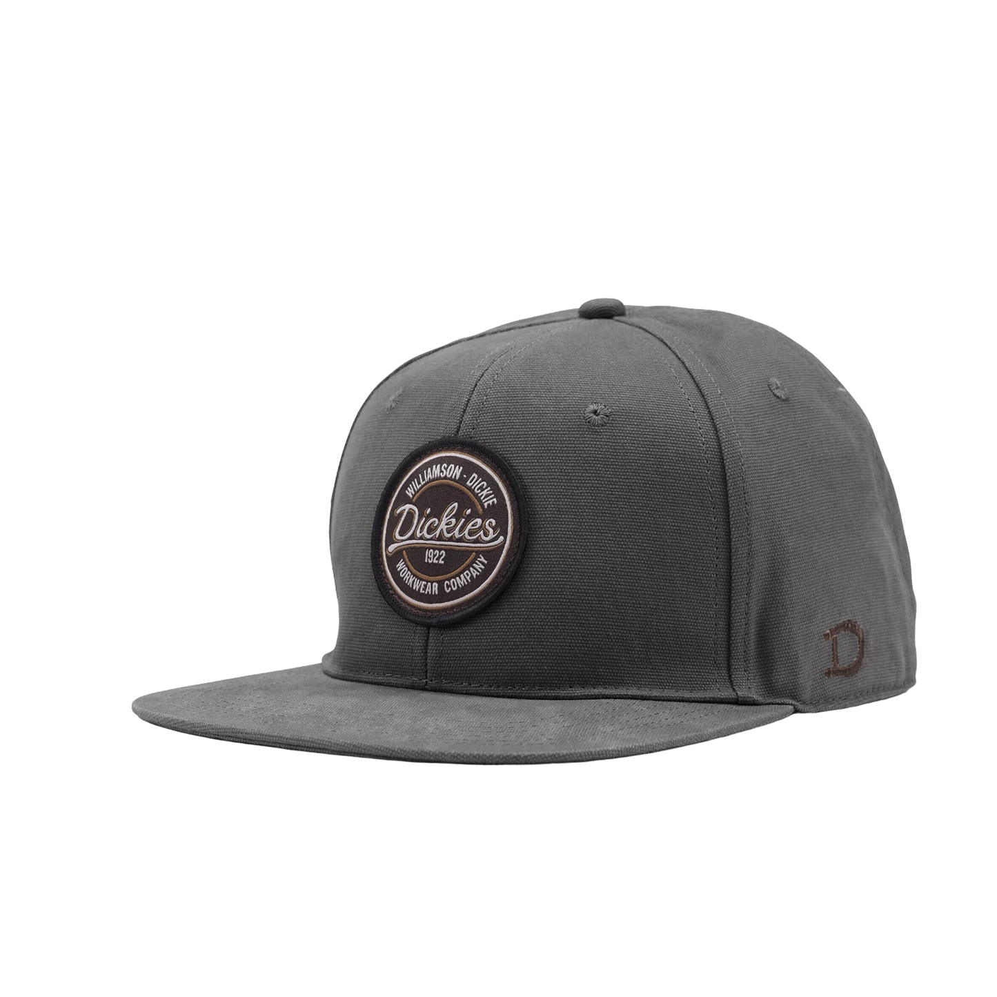 Dickies - Canvas Flat Bill Cap - ( Slate )