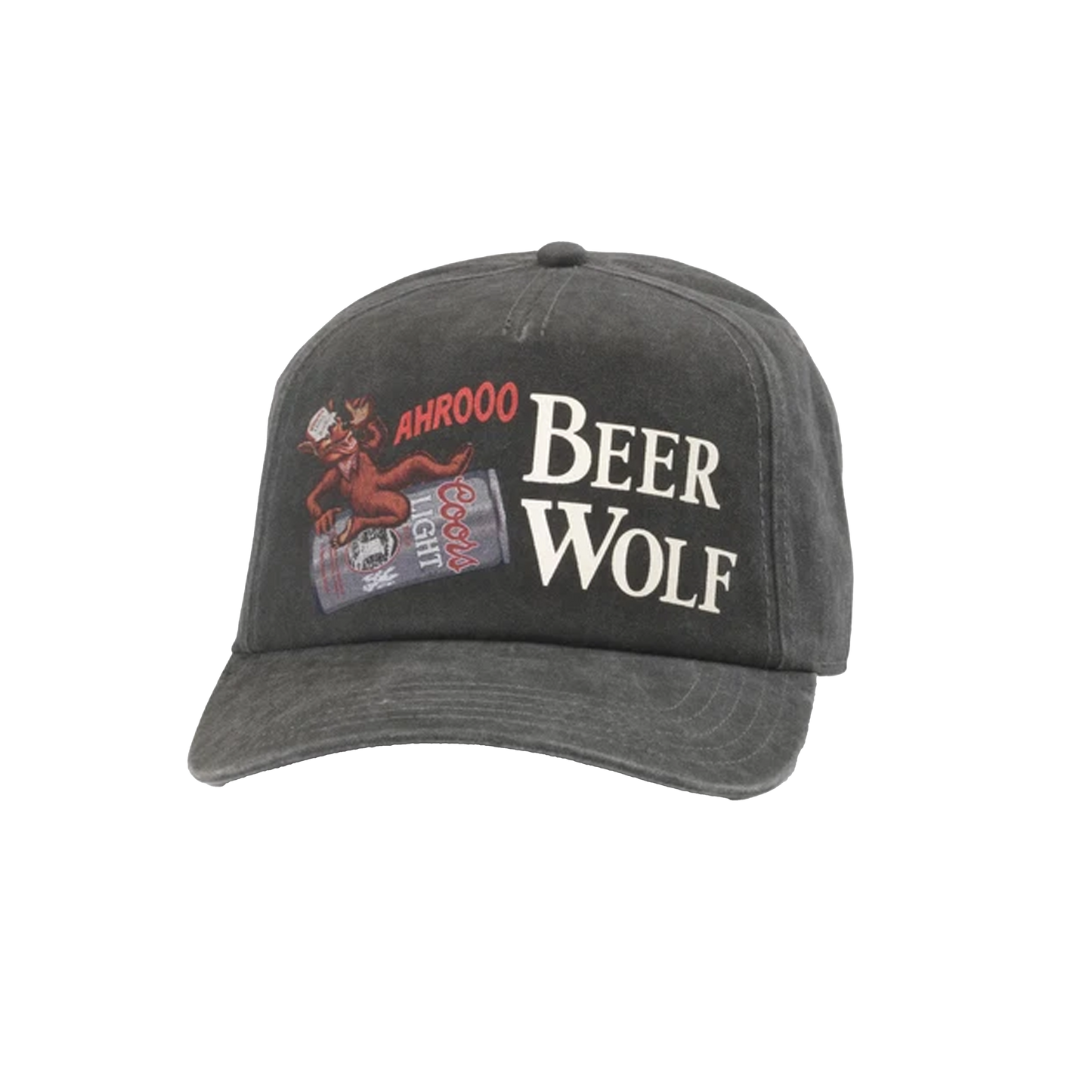 American Needle - Coors Light "Beer Wolf" Snapback Hat - ( Black Wash )