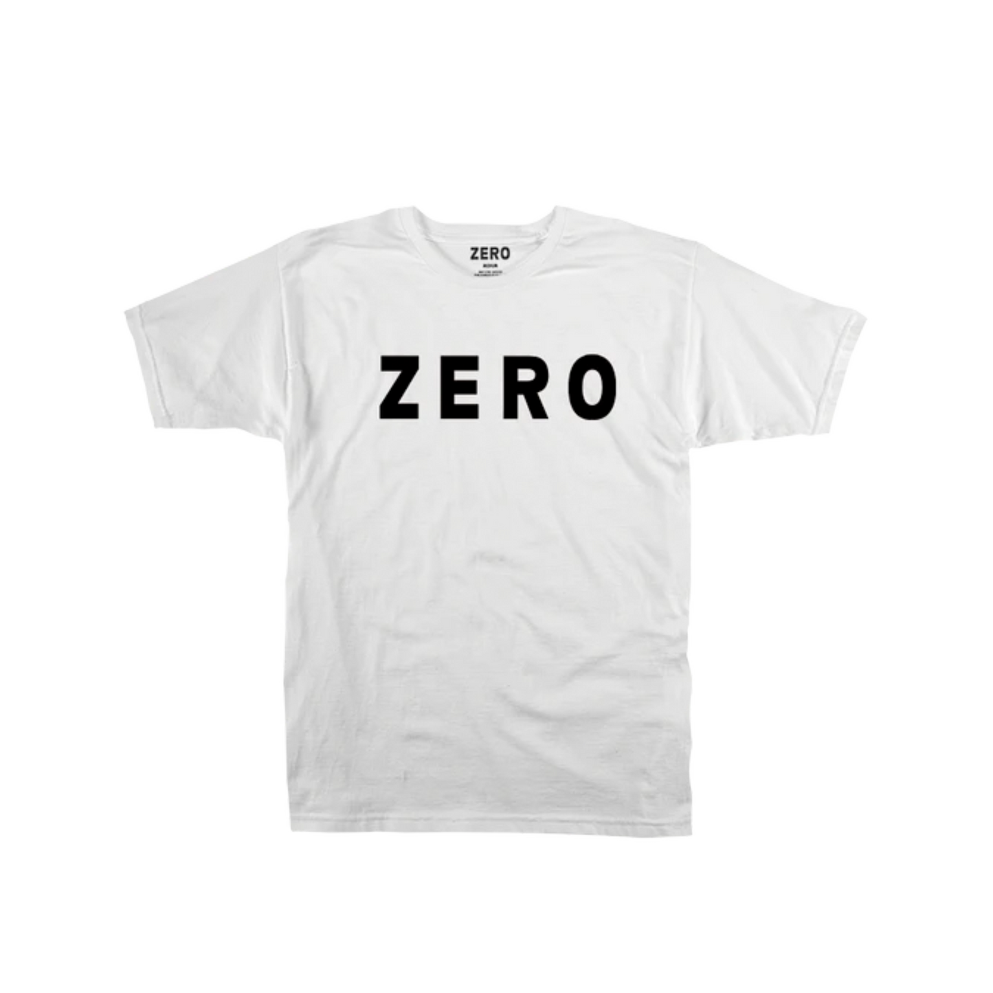 Zero Army Tee - White / Black