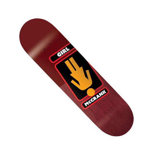 Girl Rick Mccrank "Oops OG" Twin Tail Deck - 8.5