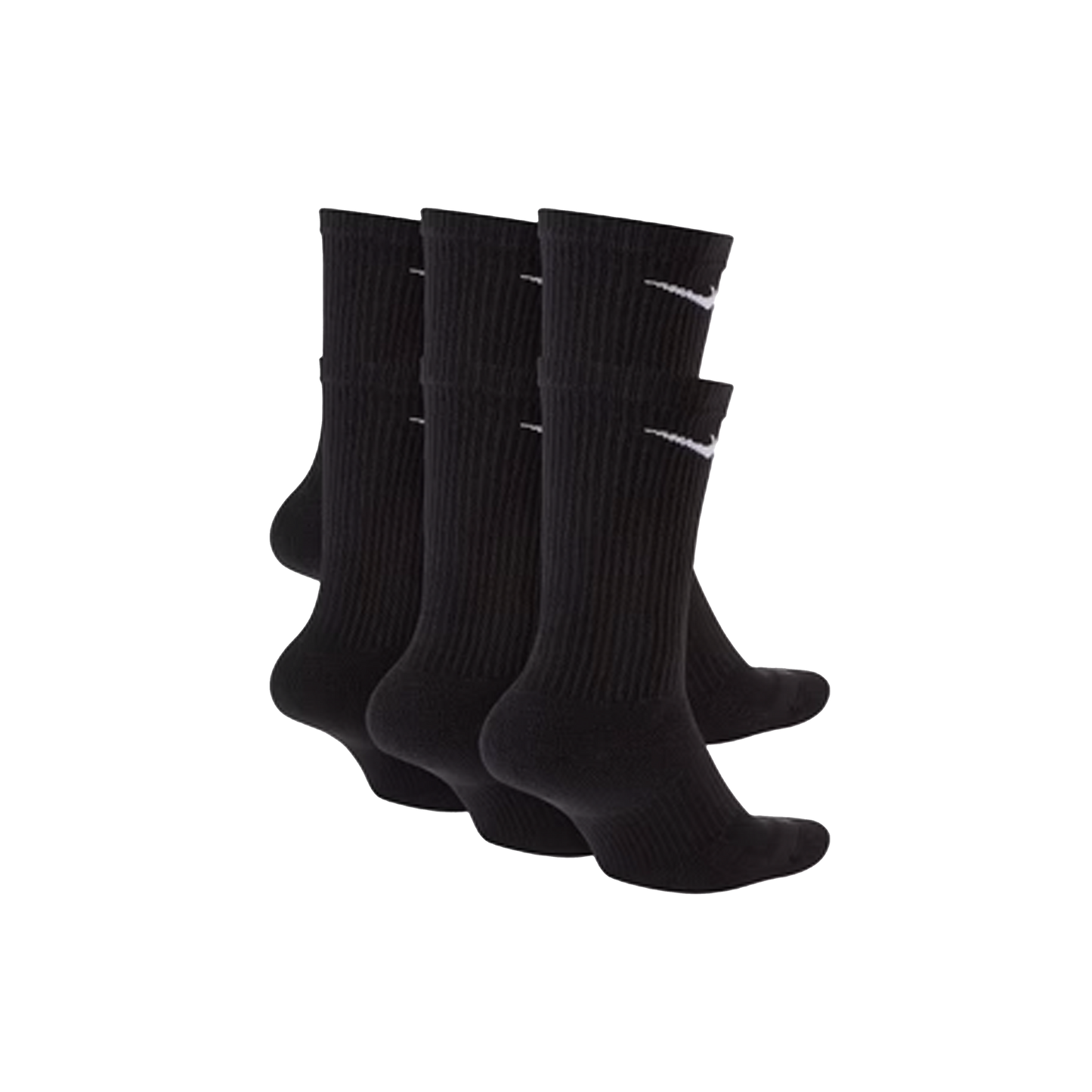 Nike SB - Socks - 6 Pair Pack ( Black )