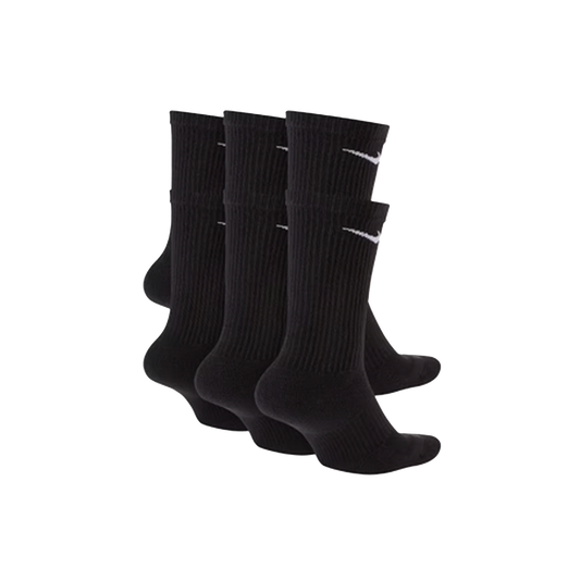 Nike SB - Socks - 6 Pair Pack ( Black )