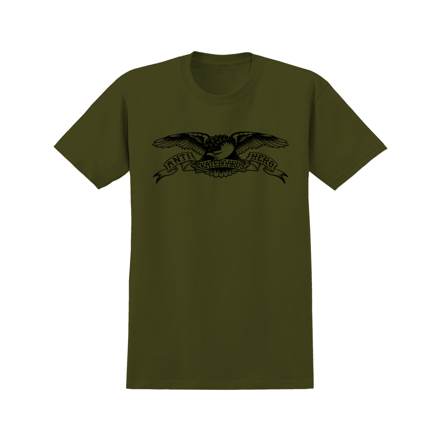 Anti Hero Eagle Tee - Military Green / Black
