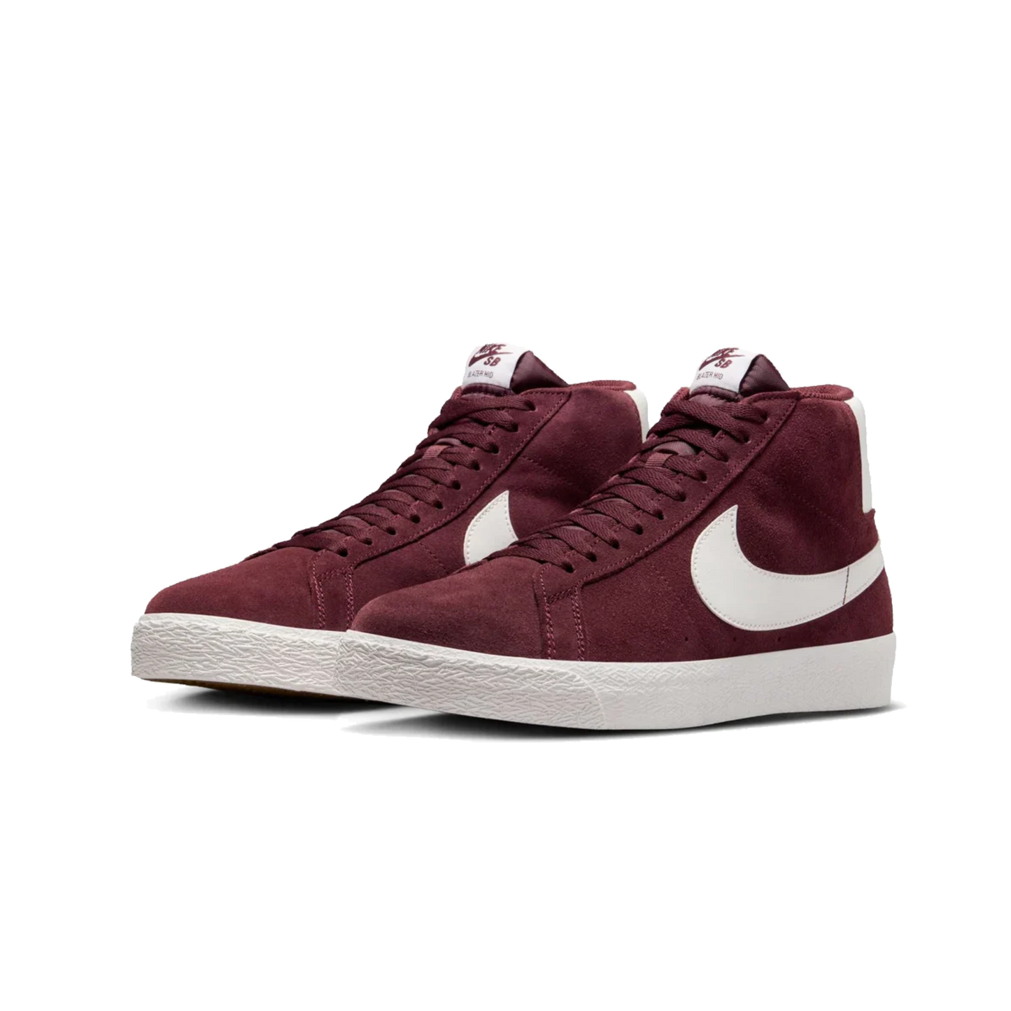 Nike SB - Blazer Mid - ( Burgundy Crush / White )