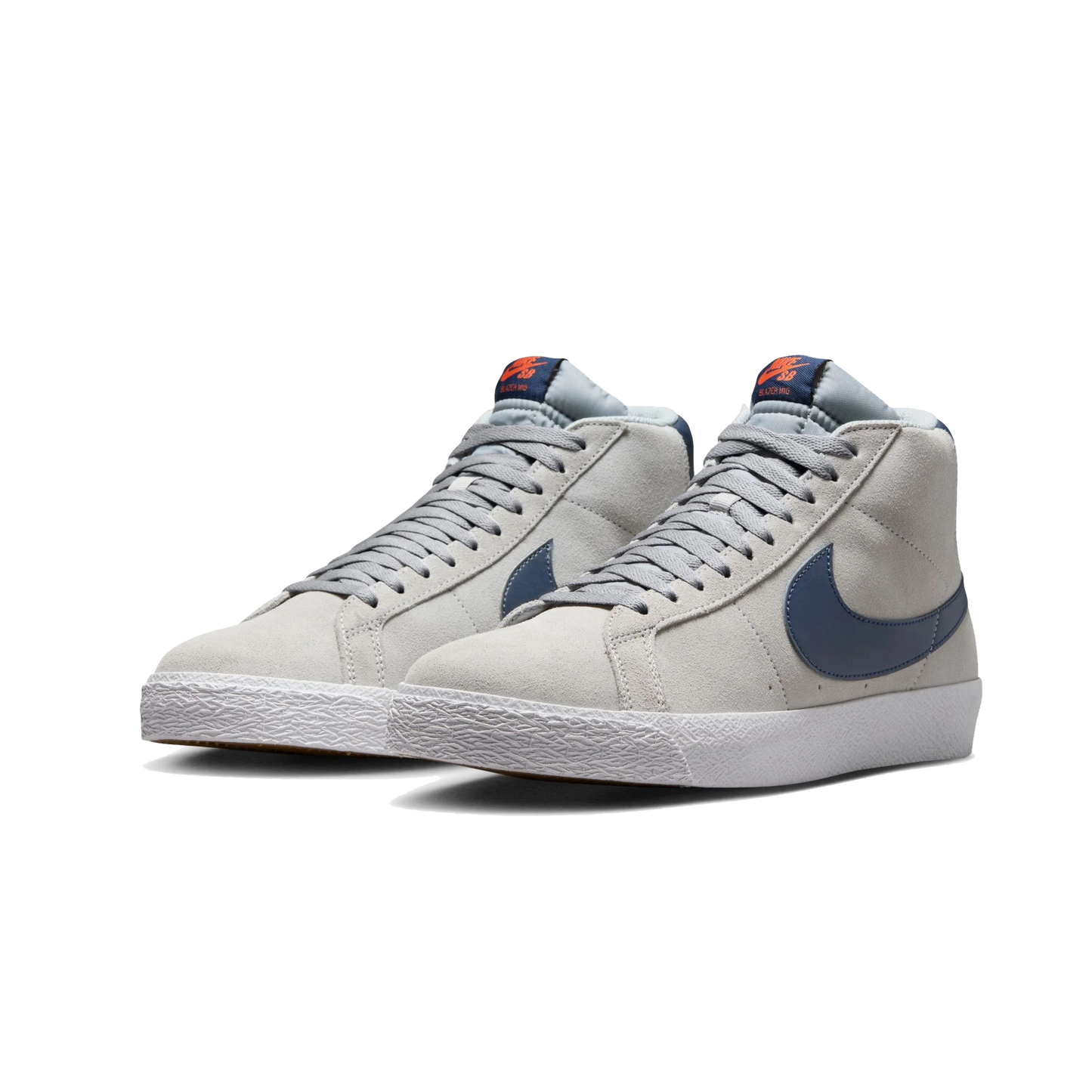 Nike SB - Blazer Mid - ( Wolf Grey / Midnight Navy )