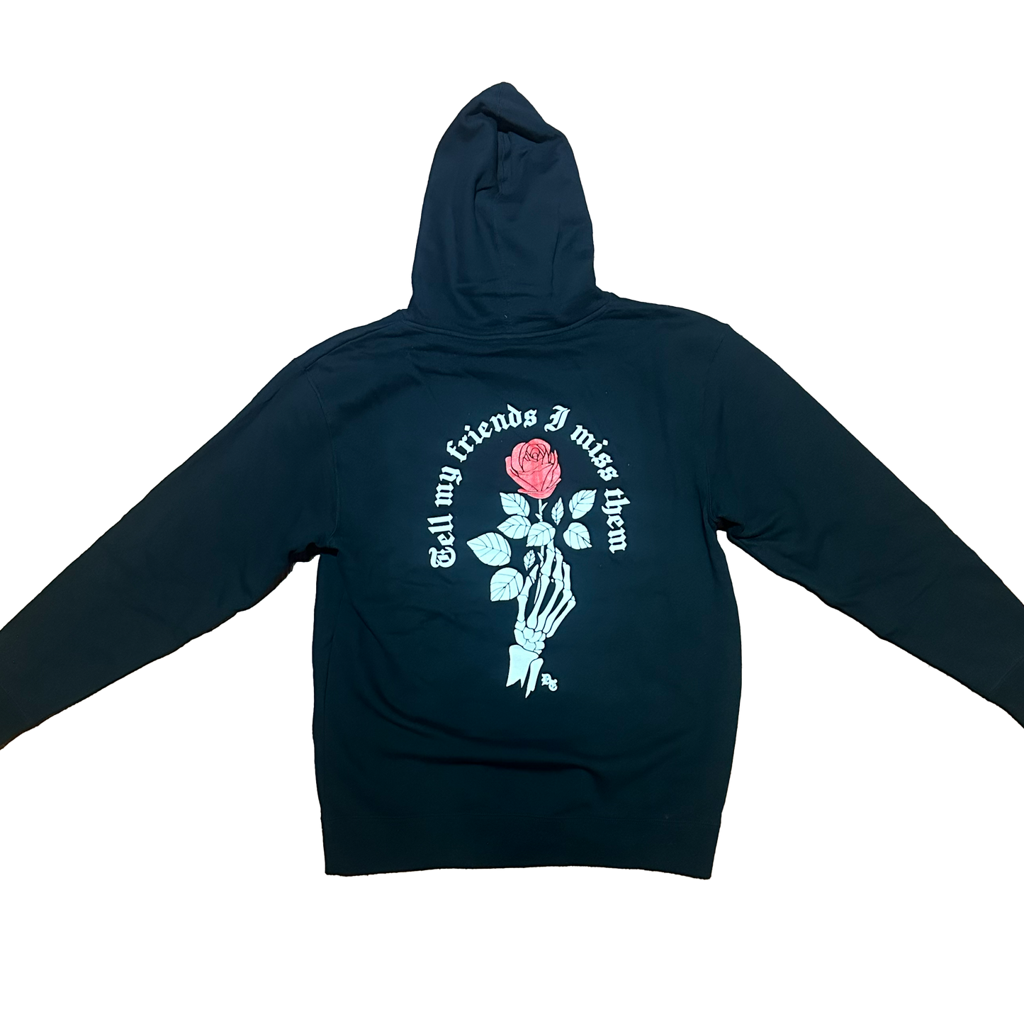 Designer Trash "Tell Your Friends" Hoodie - ( Black )