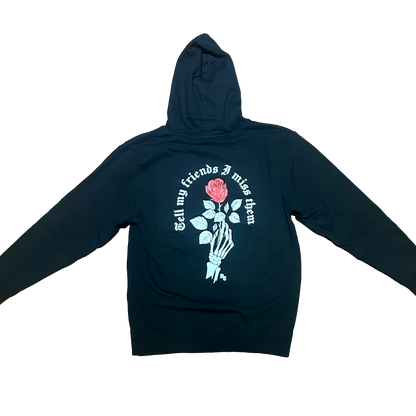 Designer Trash "Tell Your Friends" Hoodie - ( Black )