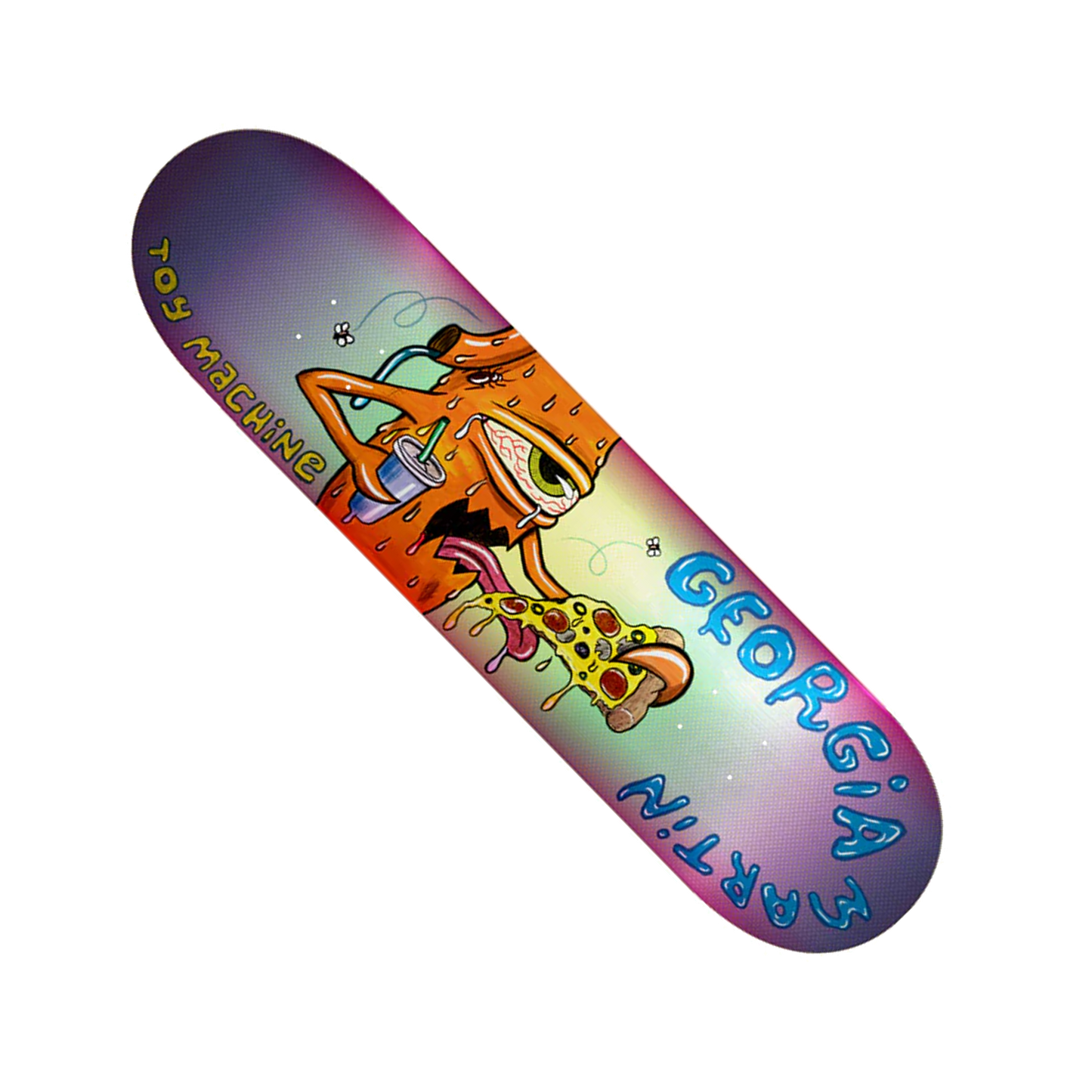 Toy Machine Georgia Martin "Pizza" Deck - 8.0