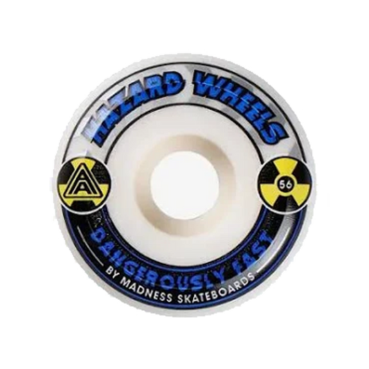 Hazard "Alarm" Conical Shape 101A Duro Wheels - 56mm  - * BLEM SET