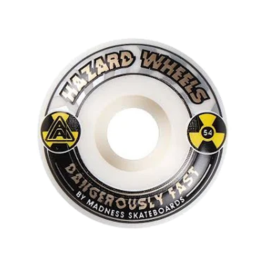 Hazard "Alarm" Conical Shape 101A Duro Wheels - 54mm  - * BLEM SET