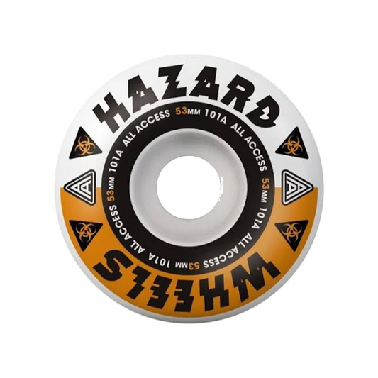 Hazard "Melt Down" Classic Shape 101A Duro Wheels - 53mm  - * BLEM SET