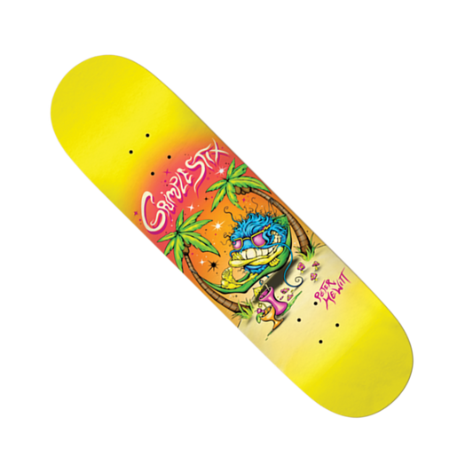 Anti Hero x Grimple Stix Peter Hewitt "Grimple Beach" Deck - 8.5