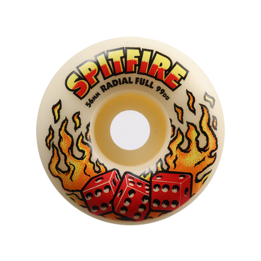 Spitfire Hot Hand Formula Four Radial Full Wheels 99 Duro - 56mm -  SET