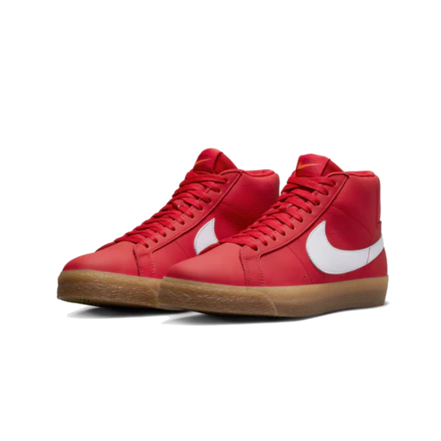 Nike SB - Orange Label Blazer Mid - ( Red Leather / White )