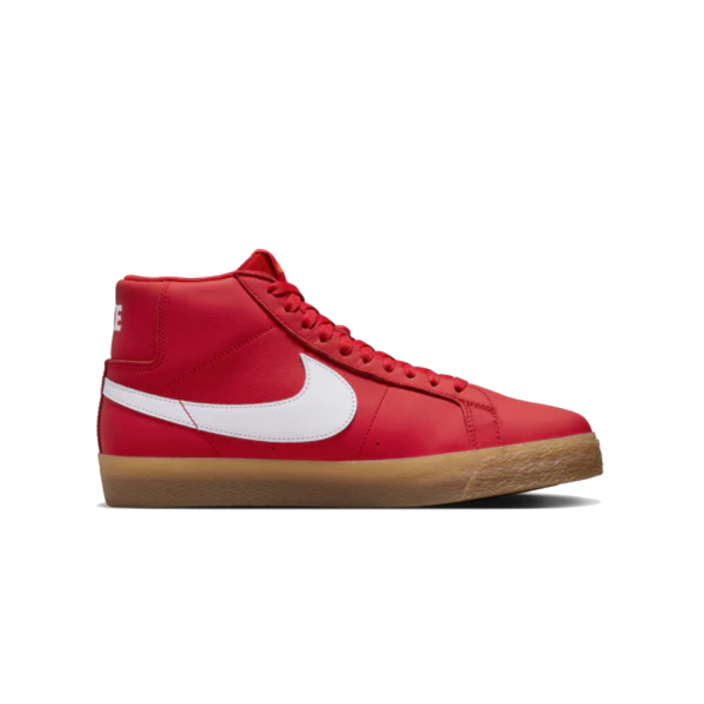 Nike SB - Orange Label Blazer Mid - ( Red Leather / White )