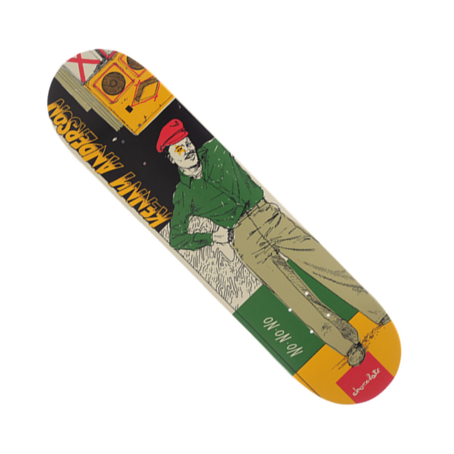 Chocolate Kenny Anderson "Sound System" Deck - 8.0