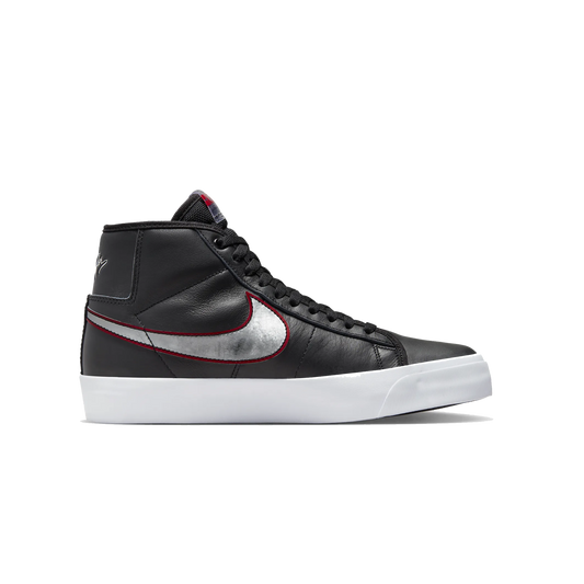 Nike SB - Blazer Mid Pro GT - ( Black / Silver )