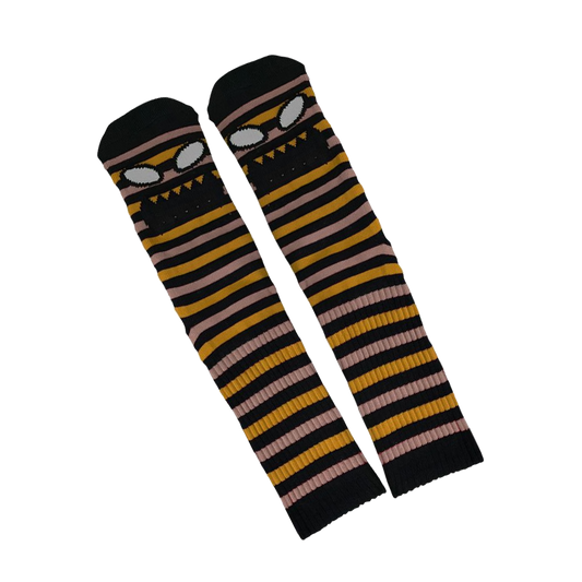 Toy Machine Socks - Monster Mini Stripe Black