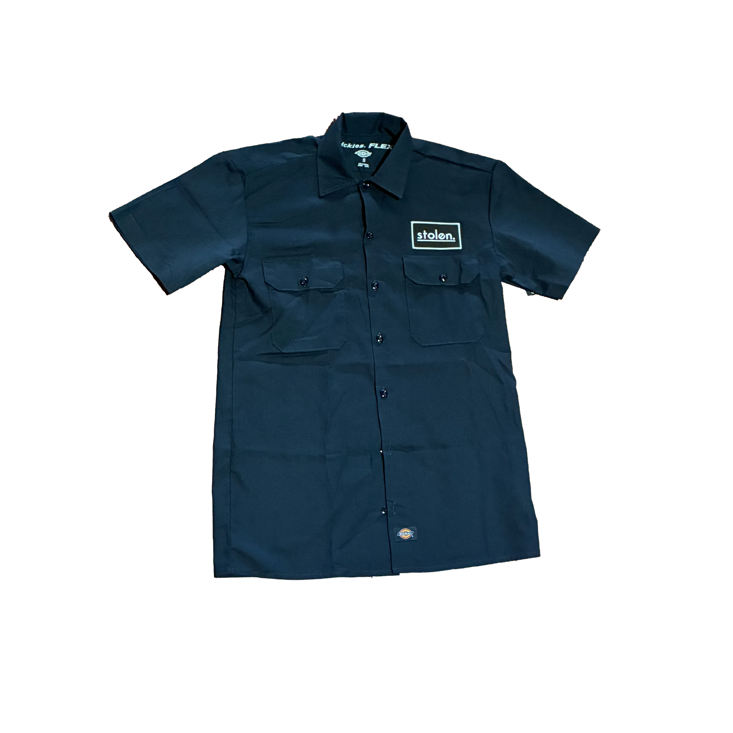 Stolen x Dickies Work Shirt - ( Navy )