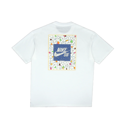 Nike SB - Mosaic Tee - ( White / Blue )