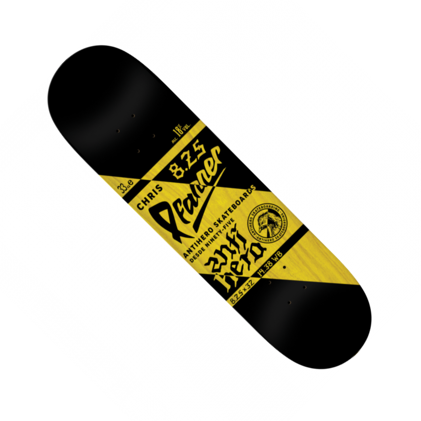 Anti Hero Chris Pfanner "Refrescos" Deck - 8.25