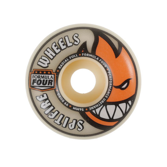 Spitfire Formula Four Radial Full Wheels 99 Duro - 54mm - SET