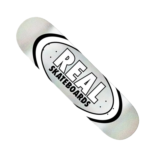 Real Skateboards "Classic Oval Easyrider Silver" Deck - 8.25