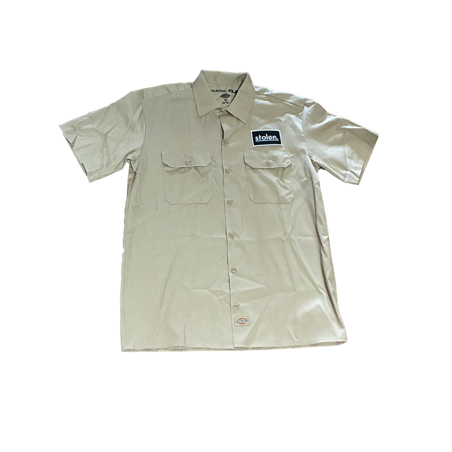 Stolen x Dickies Work Shirt - ( Desert Sand )
