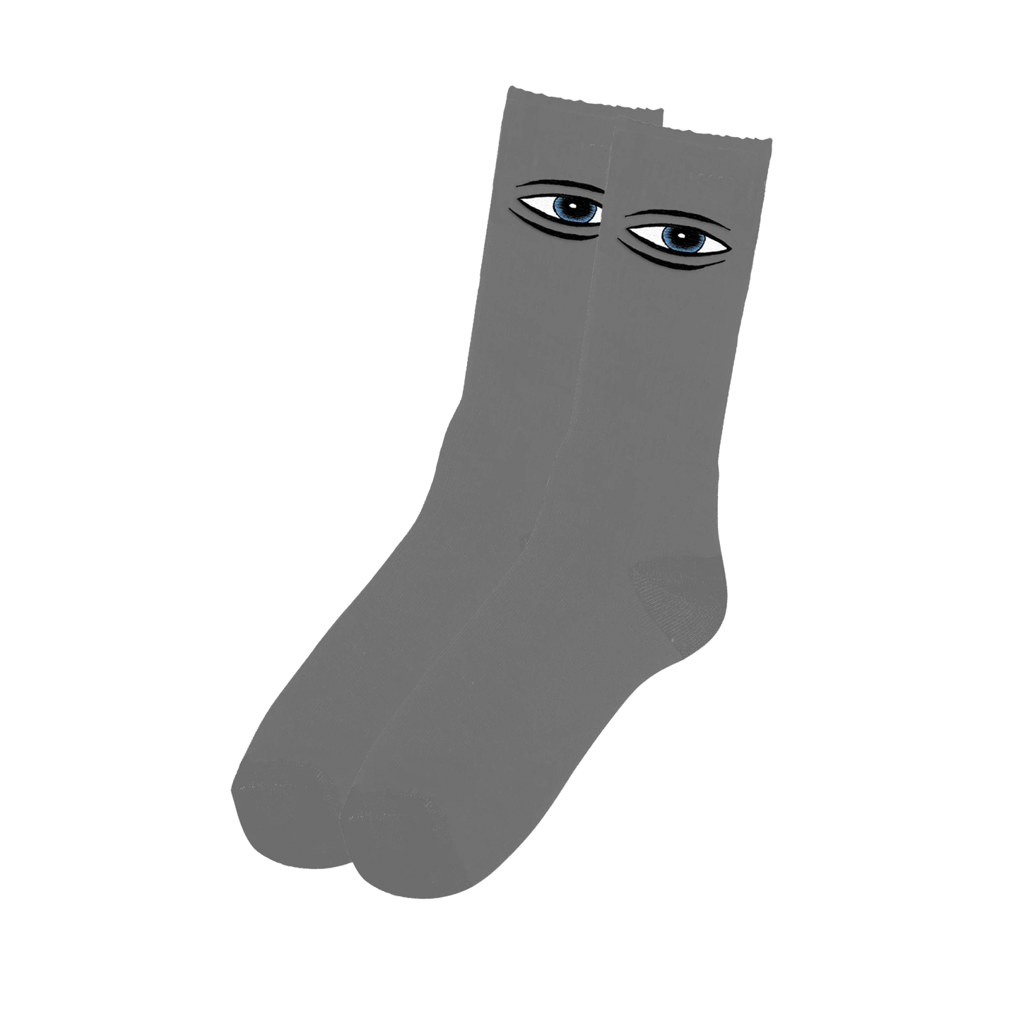 Toy Machine Socks - Sect Eye Embroidered Sock Grey