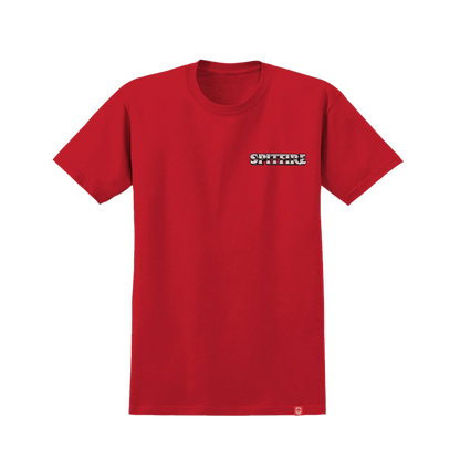 Spitfire Burnout Tee - ( Red )