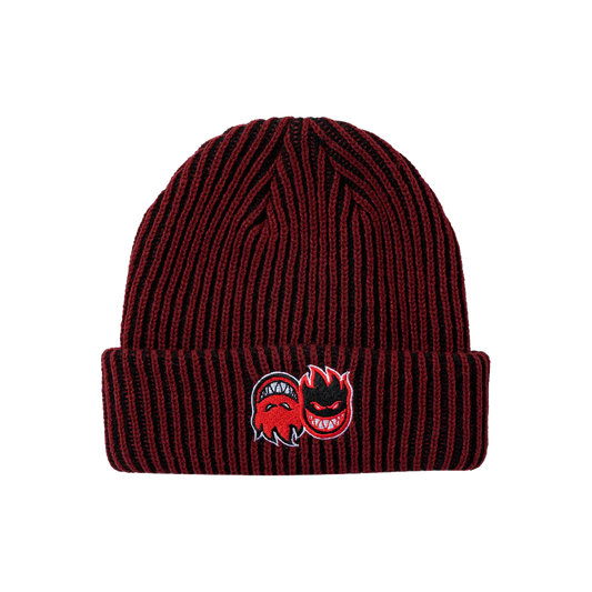 Spitfire Eternal Fill Cuff Beanie - ( Black / Red )