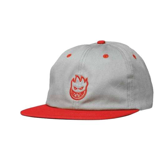 Spitfire Lil Bighead Strapback Hat - Grey / Red