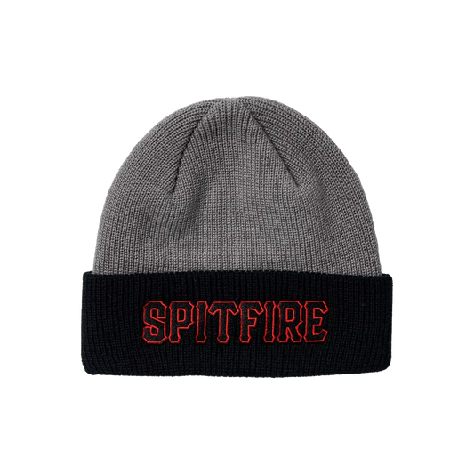 Spitfire Spitball Cuff Beanie - ( Charcoal / Black )