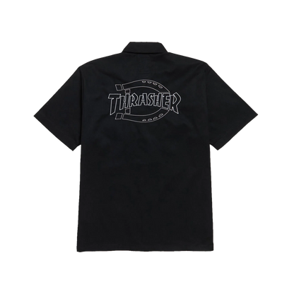 Dickies x Thrasher Work Shirt - ( Black )