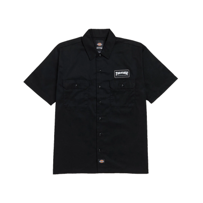 Dickies x Thrasher Work Shirt - ( Black )