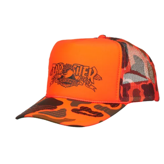 Thrasher X Anti Hero "Mag Banner" Trucker Hat