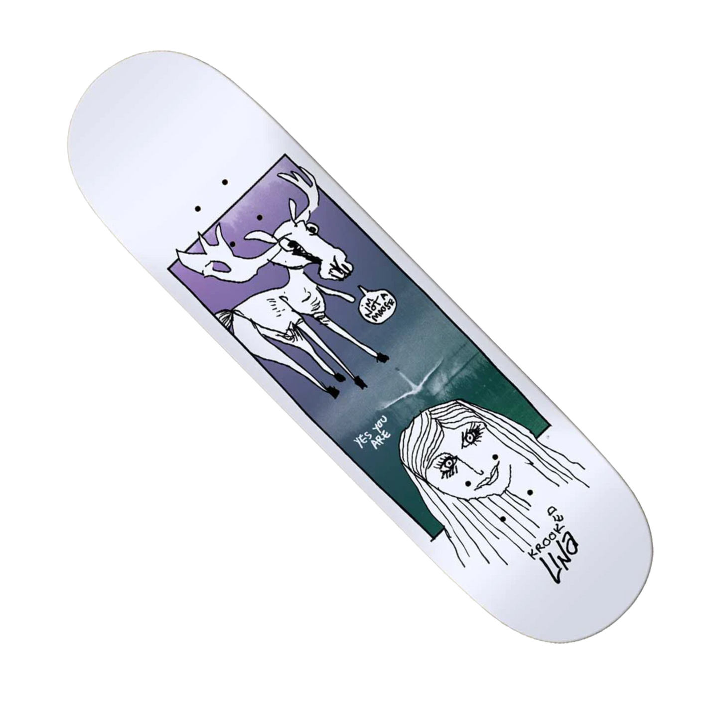 Krooked Una Farrar "Debate" Deck - 8.38