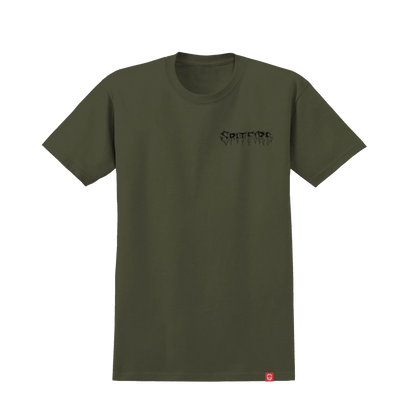 Spitfire Batwing Classic Tee - ( Military Green )