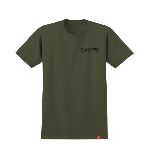 Spitfire Batwing Classic Tee - ( Military Green )