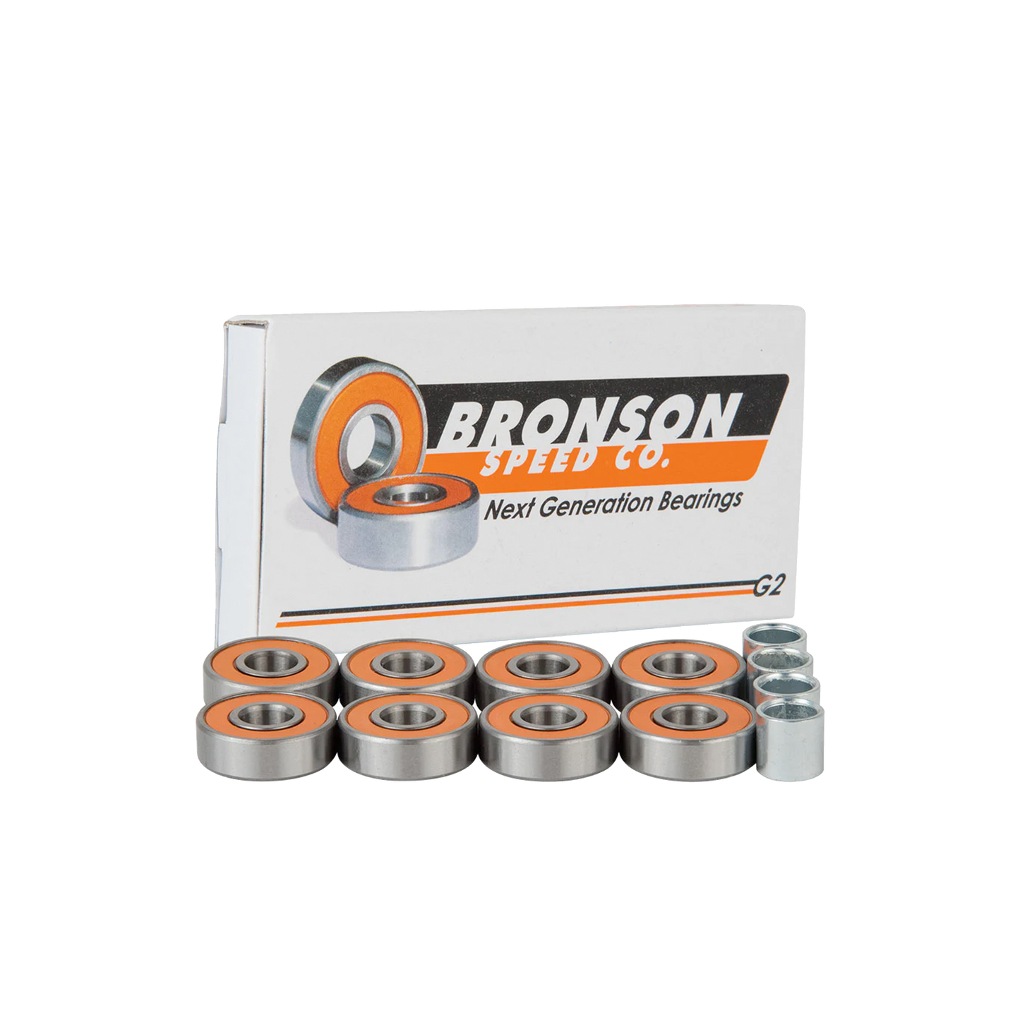 Bronson G2 Bearings - 8 Pack